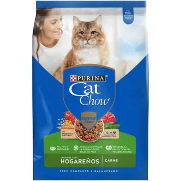 Cat chow hogareños para gato