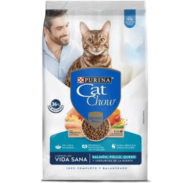 Cat chow vida sana para gato