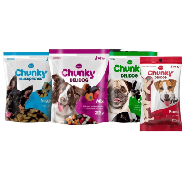 Snack chunky para perro