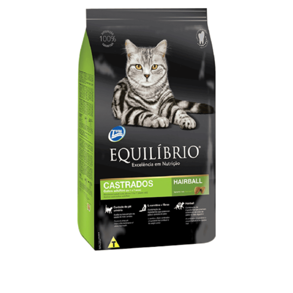 Equilibrio Gatos Castrados Hairball