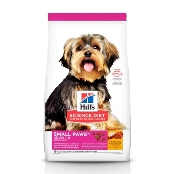 Hills Science Diet Perro Adulto Small Paws Sabor Pollo y Arroz