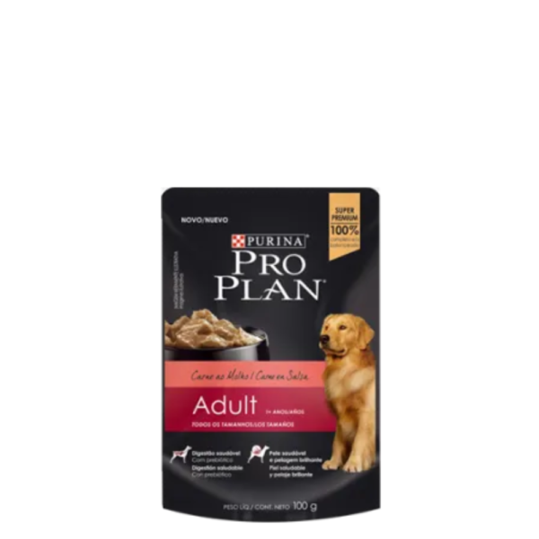 Proplan pouch Dog carne en salsa