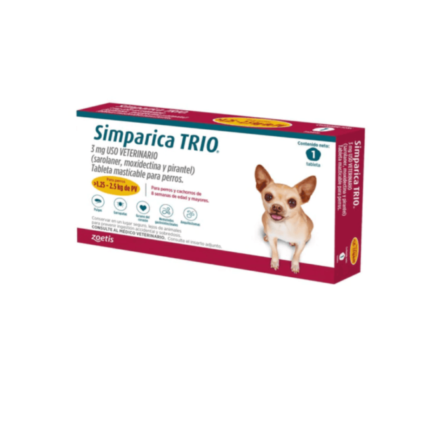 Simparica Trio para perro